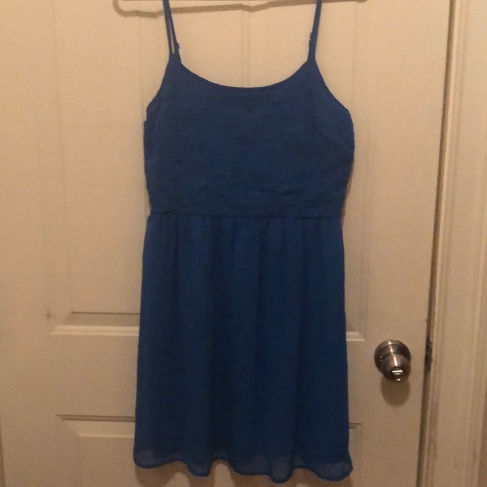 Cute royal blue dress